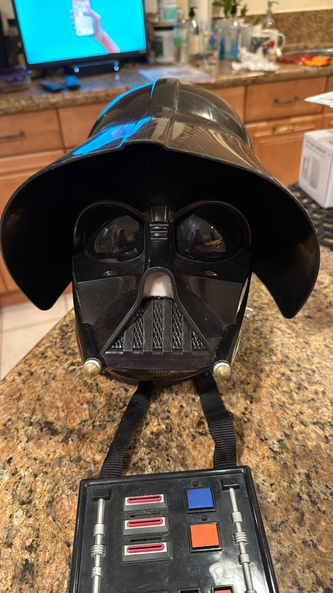 Halloween Mask Darth Vader Mask. With Electronic Voice
