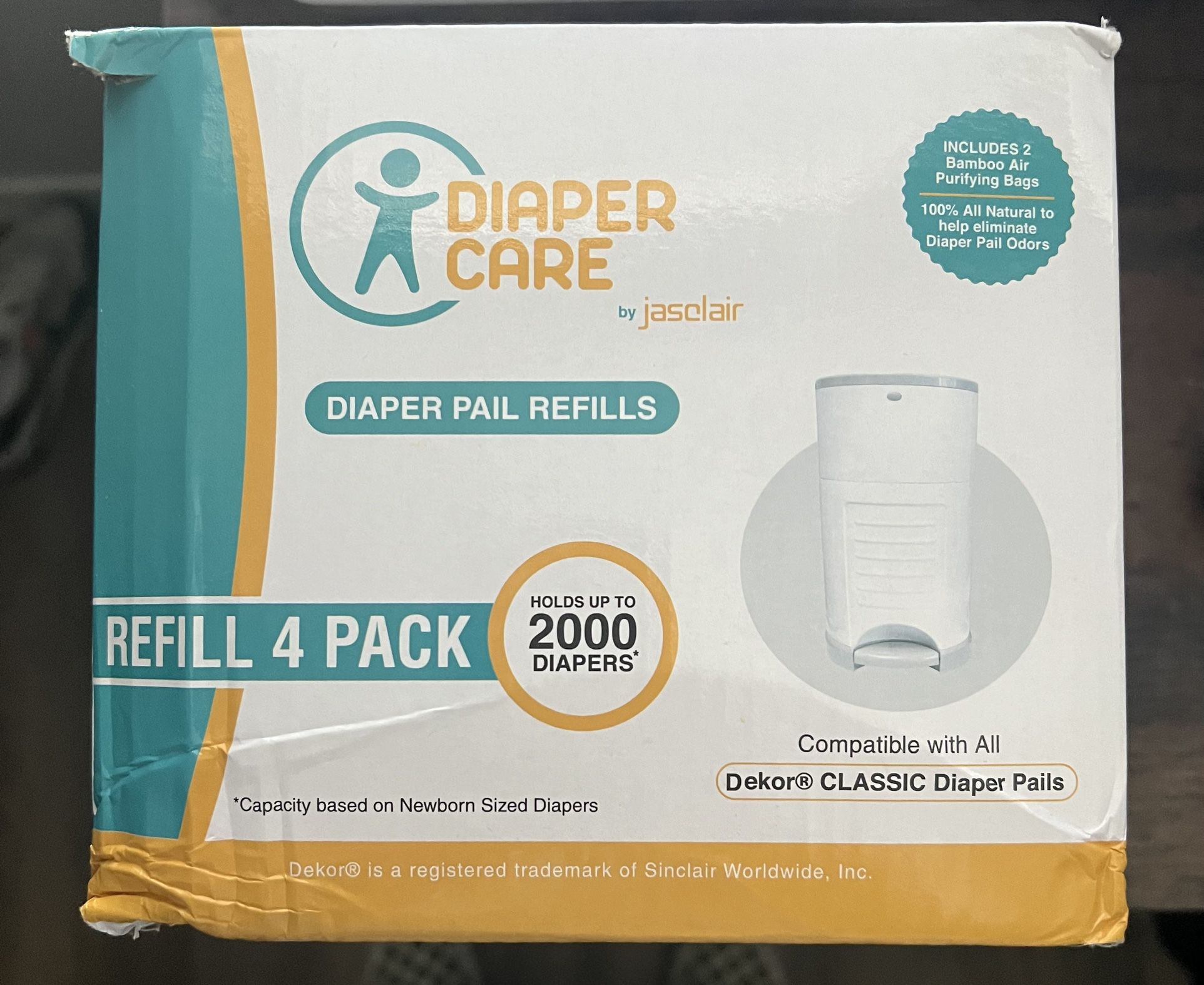 Dekor Classic Diaper Pail Refills
