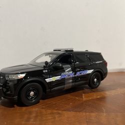 1/24 Diecast Cleveland Police 2022 Ford Explorer