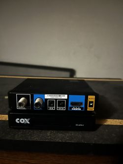 2 Cox Mini Boxes Plus Remote