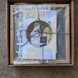 Brand New Letter Board