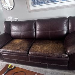 Free Lazy Boy Leather Sofa