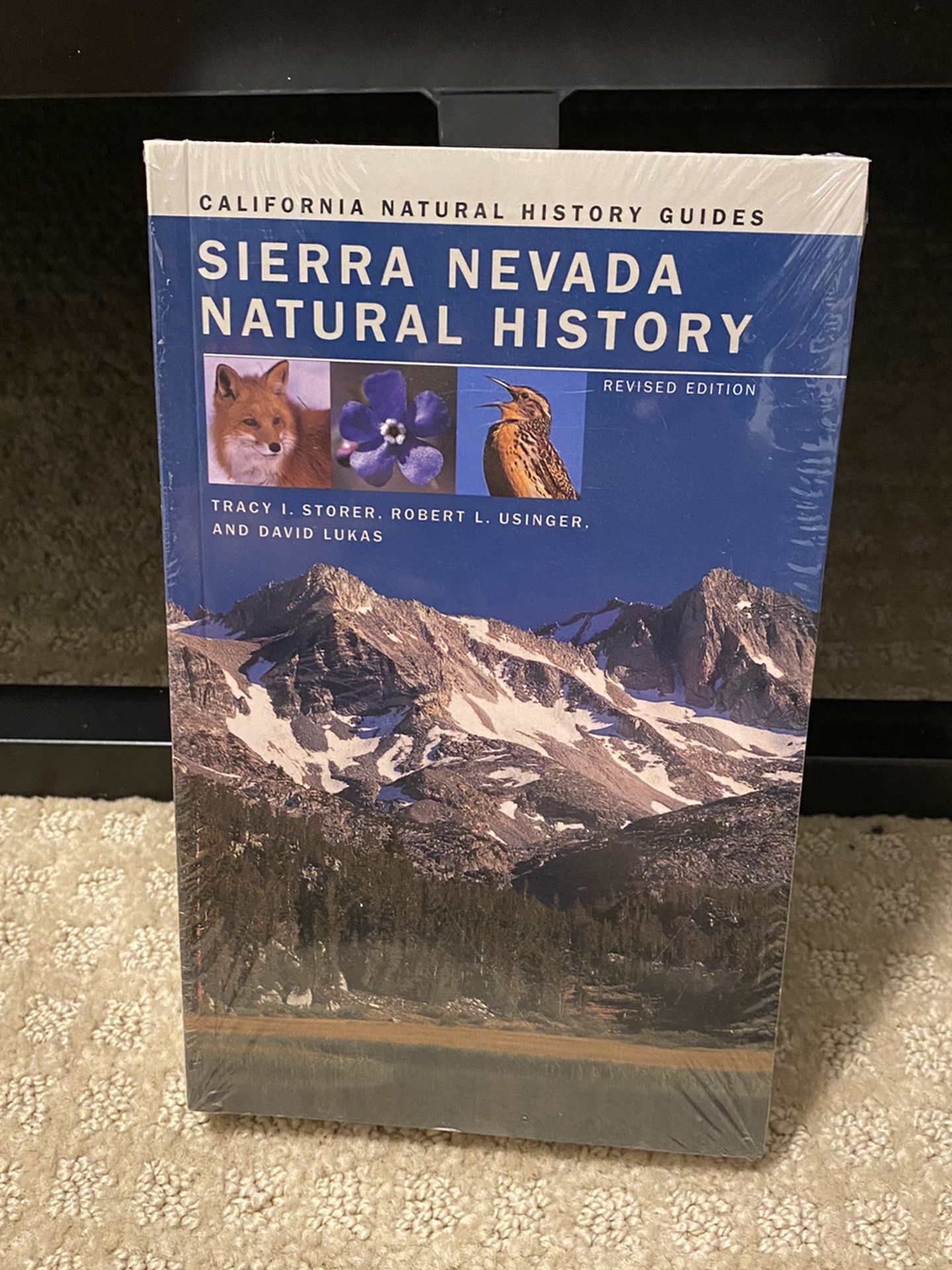 Sierra Nevada Natural History Textbook For Biology College Class