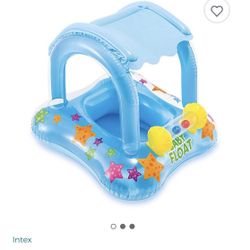 Intex Kiddie Float with Sun Shade and Toys