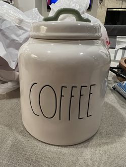 Rae Dunn Coffee Friends Canister