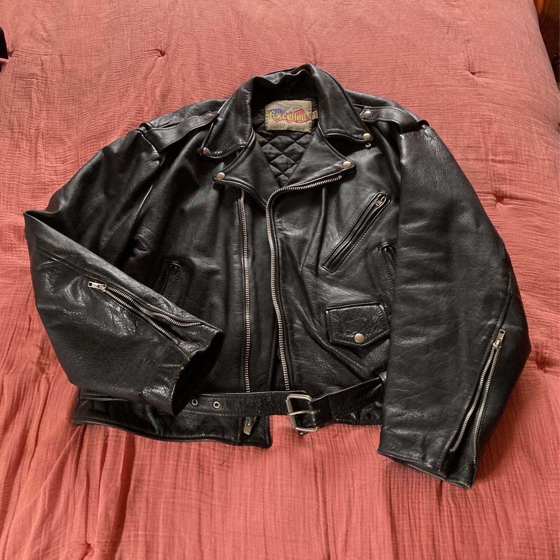 Motorcycle Leather Jacket