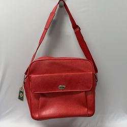 Vintage Red Samsonite Shoulder Bag