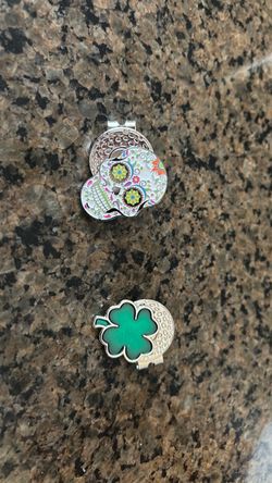 Golf Ball Markers w/ clips