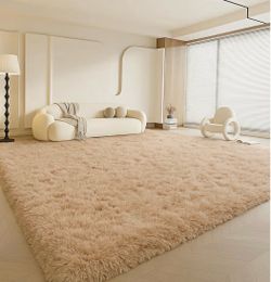 Large Beige 9x12 Area Rug (NEW)