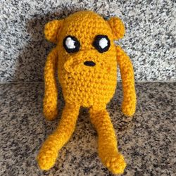 Handmade Crochet Jake The Dog 
