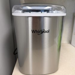 Whirlpool Countertop Ice Maker Stainless Steel – Fast Ice