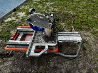 Ridgid tile saw 10”