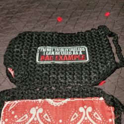 I'm Not Totally Useless Face Mask