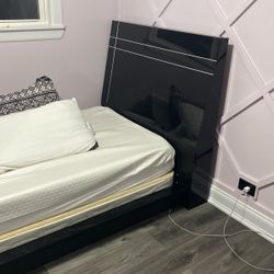 Twin Size Black  Bed Frame 