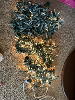 White And Colored Mini Christmas Lights