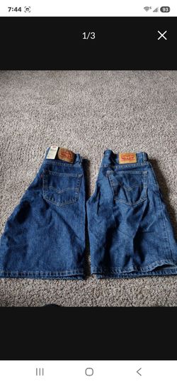 New 2pair Men's Levis 550 Jean Shorts Size 34