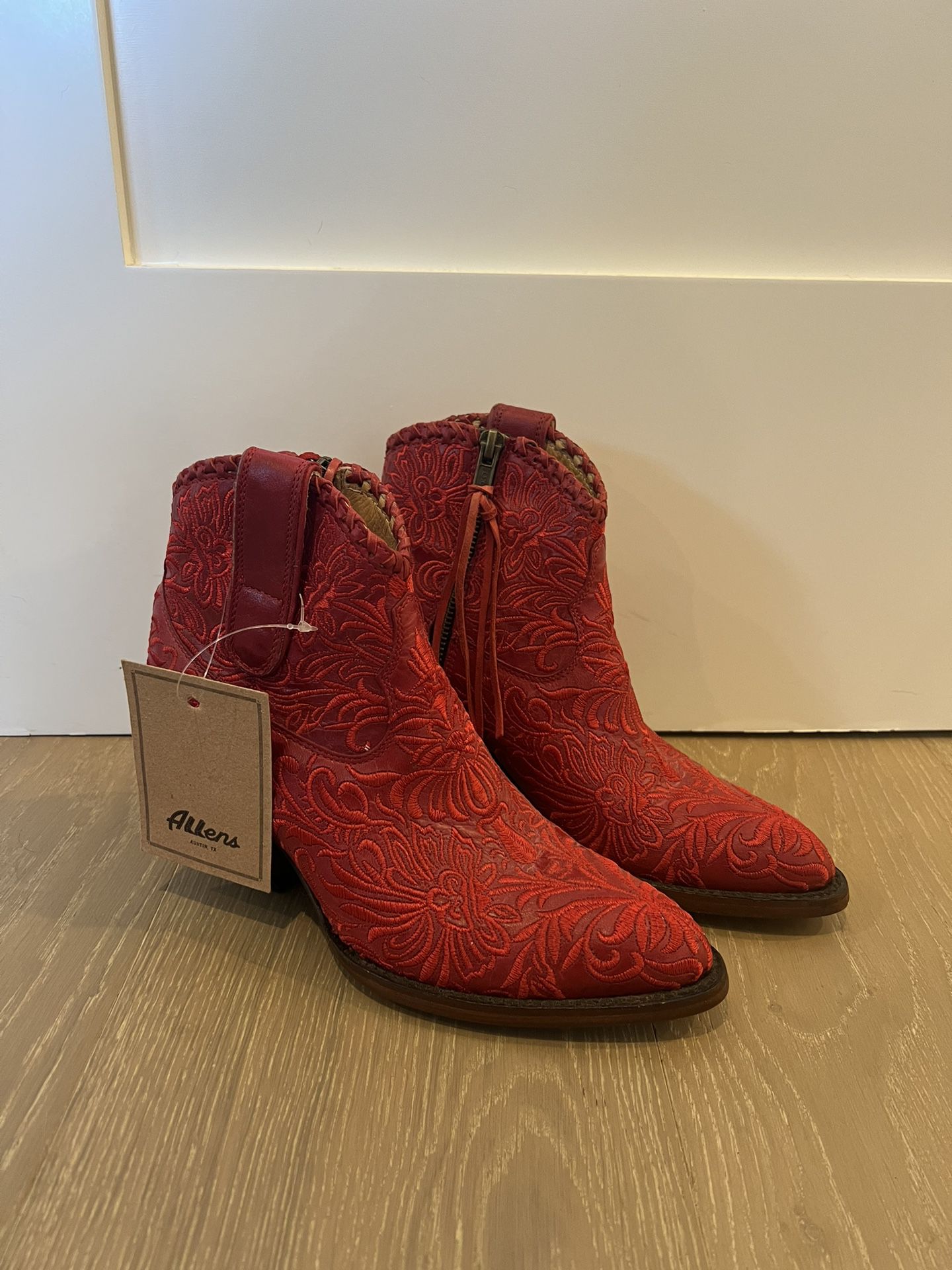 NWT Authentic, High Quality Allen’s Cowboy Boots