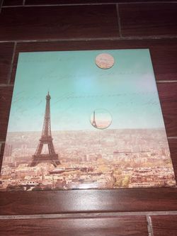 Paris Eiffel Tower Wall Decor with Magnets