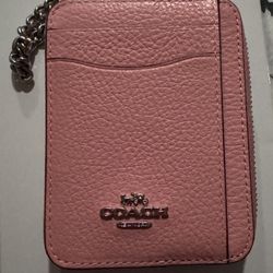 Coach Zip Card Case