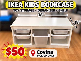IKEA kids storage, book case
