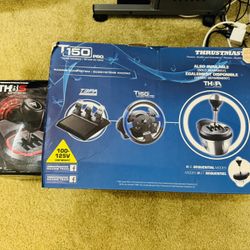Thrustmaster T150 Pro + TH8S Shifter – Complete Set – Like New