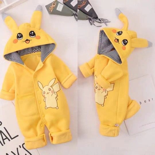 Pikachu Romper Onesie