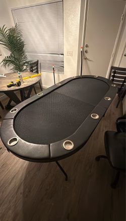Poker Chips Poker Table