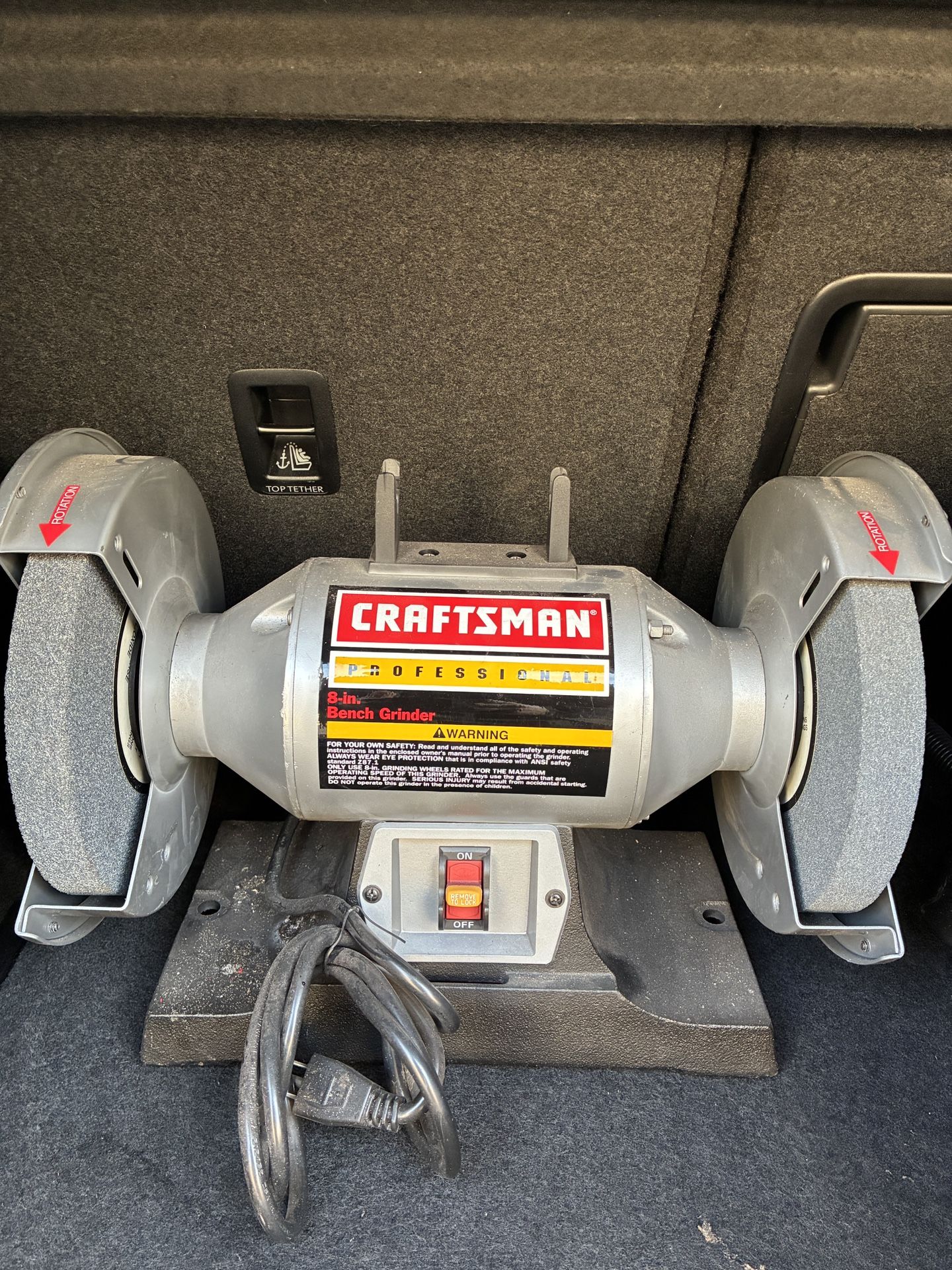 CRAFTSMAN Professional 8″ Bench Grinder – Excellent Condition