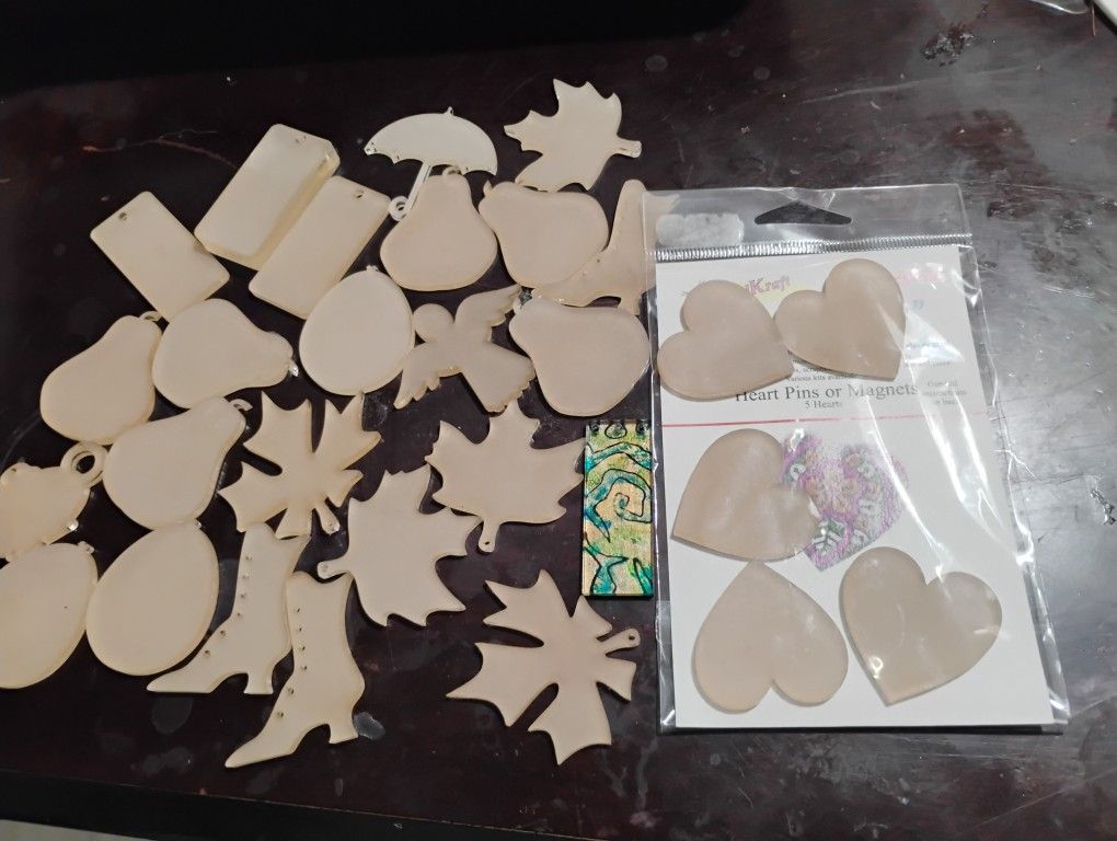 3d Glass Like Embellishments