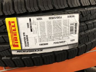 Brand New Tires (1) Pirelli Scorpion STR (P245/50R20) (Single) ($158)
