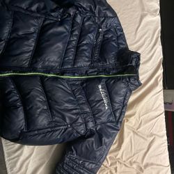 REEBOK NFL SEATTLE SEAHAWKS PUFFER JACKET MEDIUM