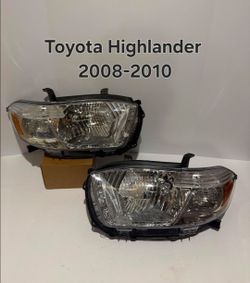 Toyota Highlander 2008-2010  Headlights