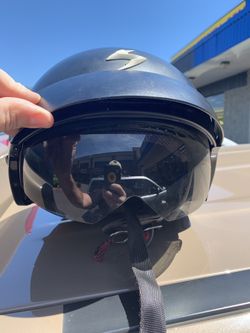 Motorcycle helmet size small house built in sunvisor retails for over $100