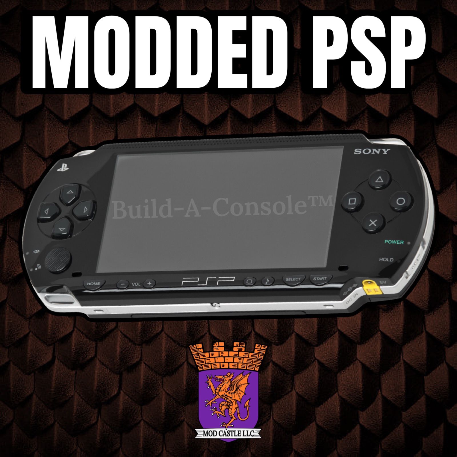 *ORDER ON OUR WEBSITE* — modcastlellc•com — Ultimate Custom Sony PSP Handheld Console