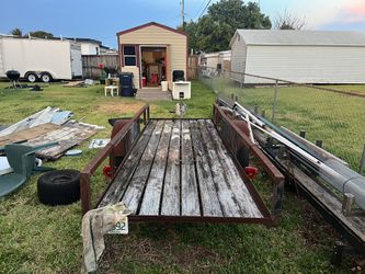 Utility Trailer 4x12 With 8 Ft Tounge