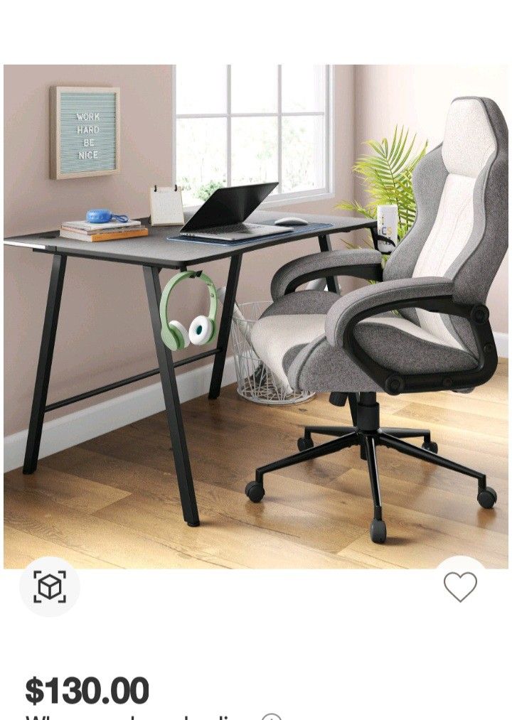 New Swivel Gaming Chairs Light Gray