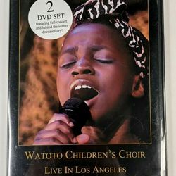 Watoto Children’s Choir Live In Los Angeles (DVD, 2003) NEW Sealed