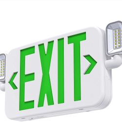 SiTiSFi Compact LED Exit Light Combo - NIB