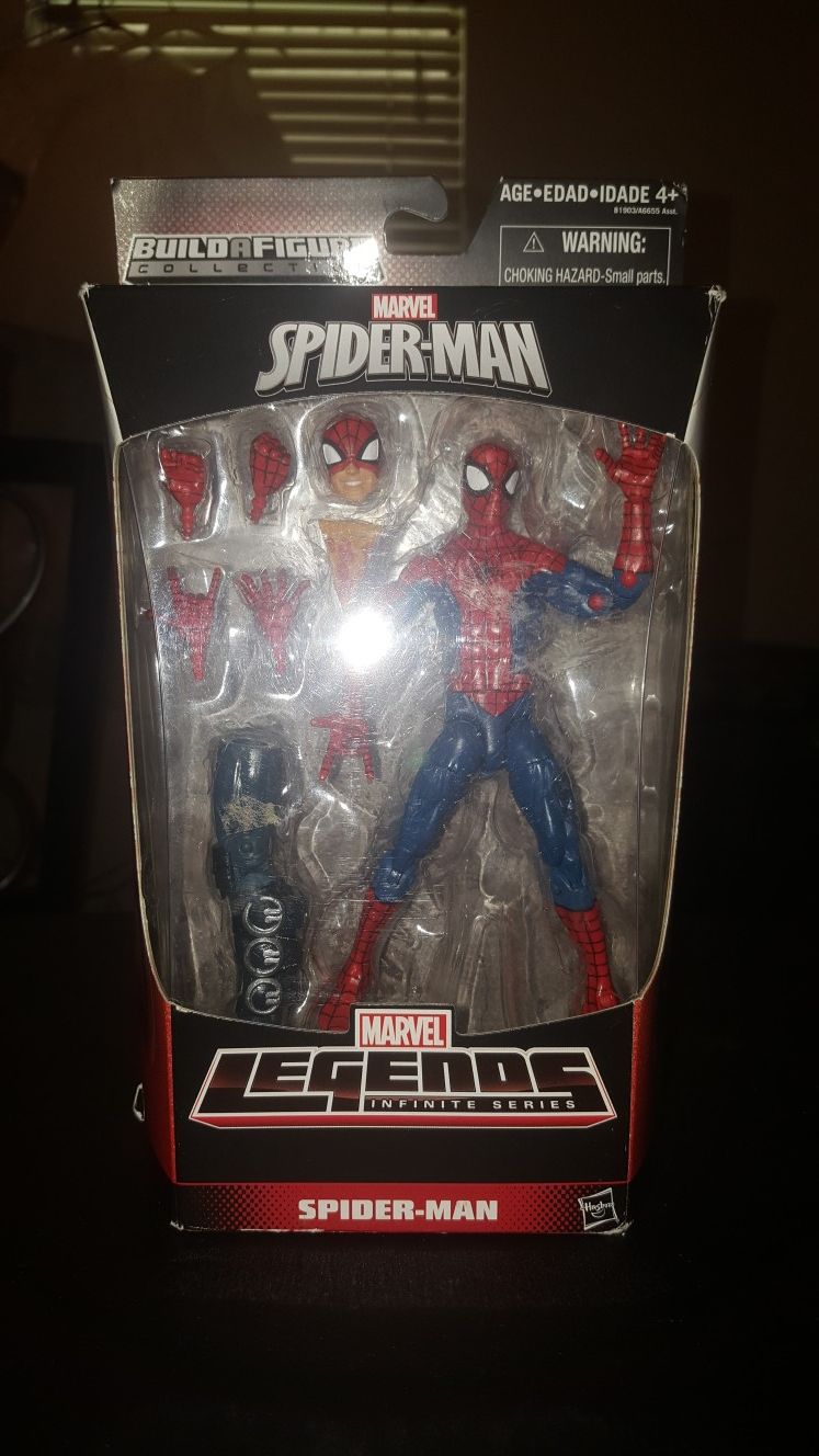 Marvel Legends Spider-Man Hobgoblin Build a Figure Wave Pizza Spidey