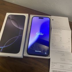 16 Pro Max 1TB (UNLOCKED)
