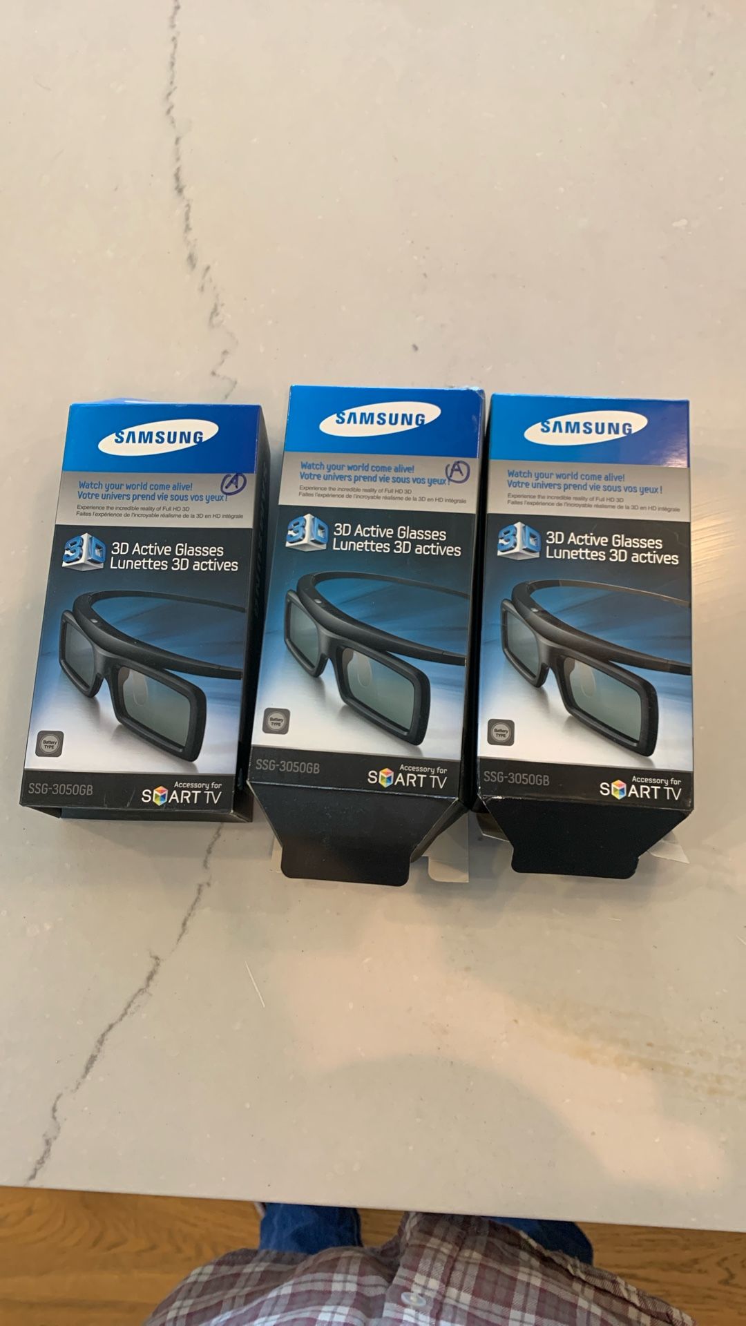 3D Active glasses Samsung Smart Tv SSG-3050GB