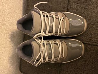 Jordan 11 cool grey lows size 7