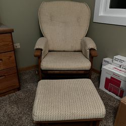 Rocking Chair And Ottoman 