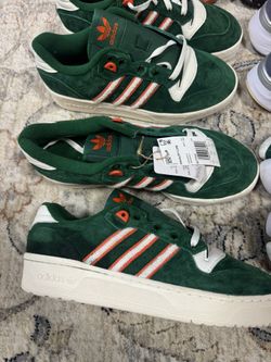 University Of Miami Adidas Rivalry Low