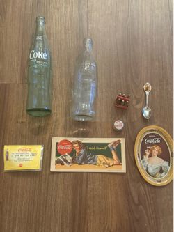 Coca Cola Collection of Assorted Items