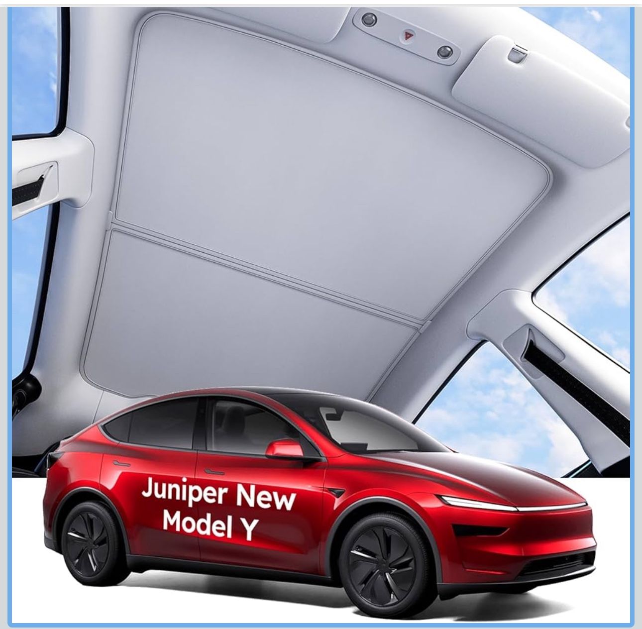 Tesla Model Y Tesla Model Y Sunshade Roof [Never Sag, Nano Ice-Crystal Coatings] 