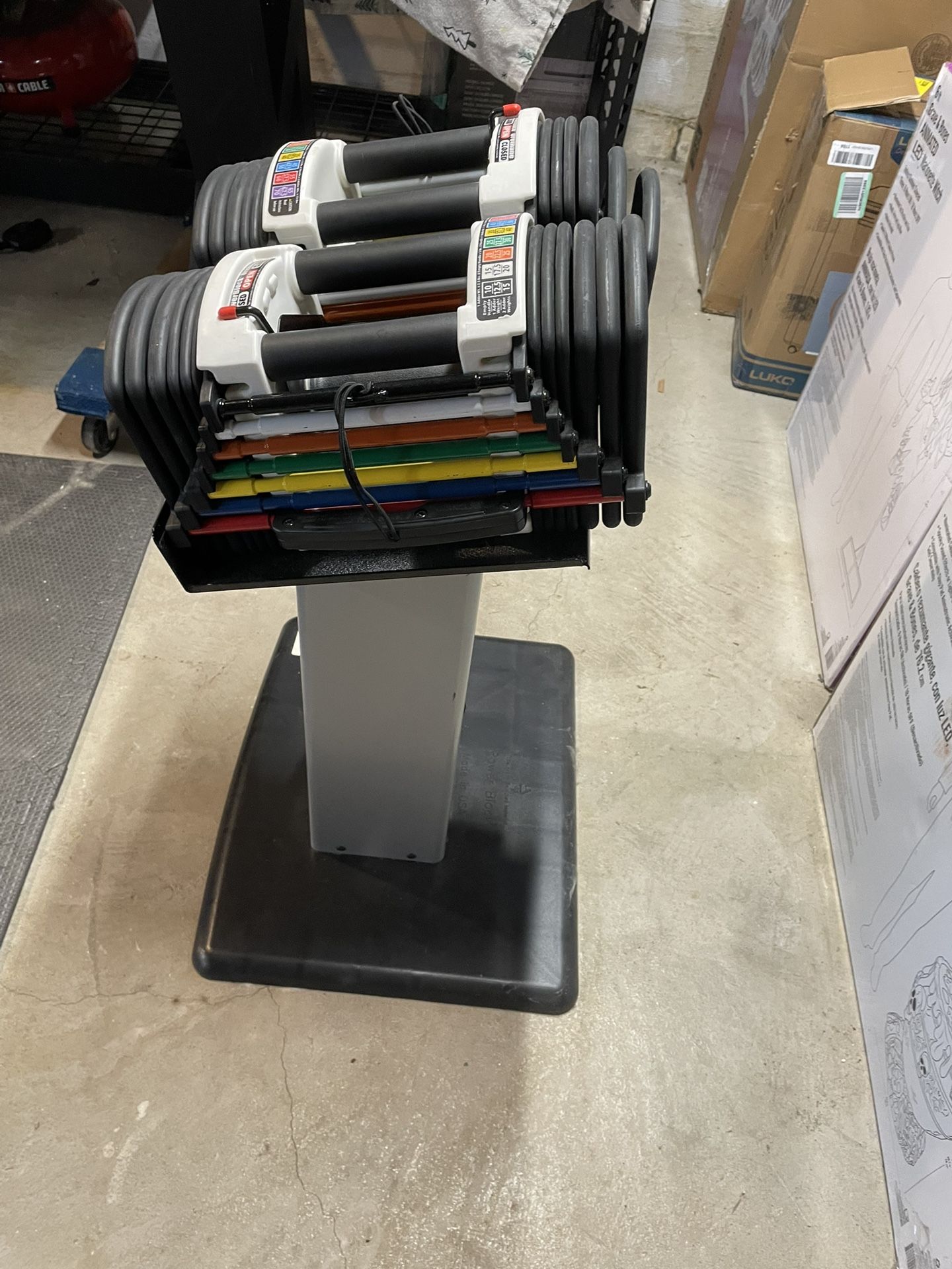 Powerblock dumbbells