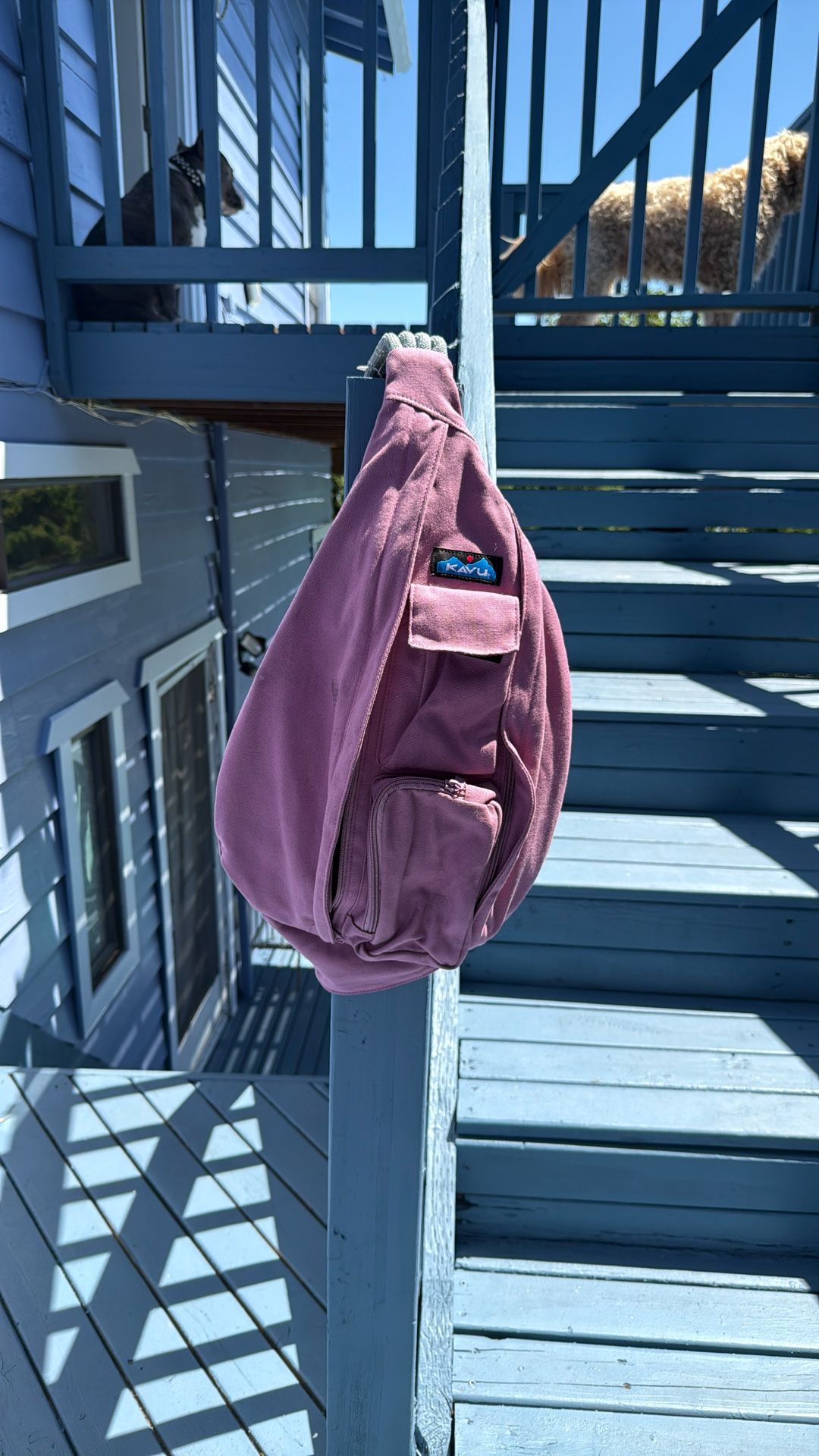 Kuvu Rope Bag In Desert Rose
