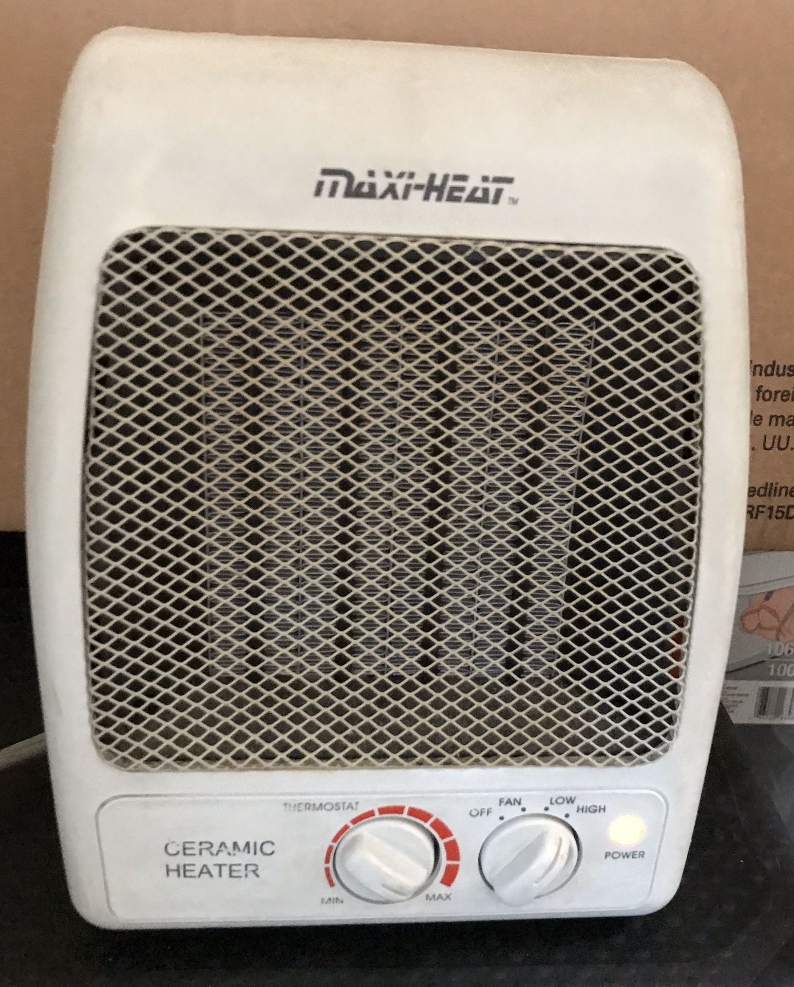 maxi-heat ceramic heater CH110 1500W