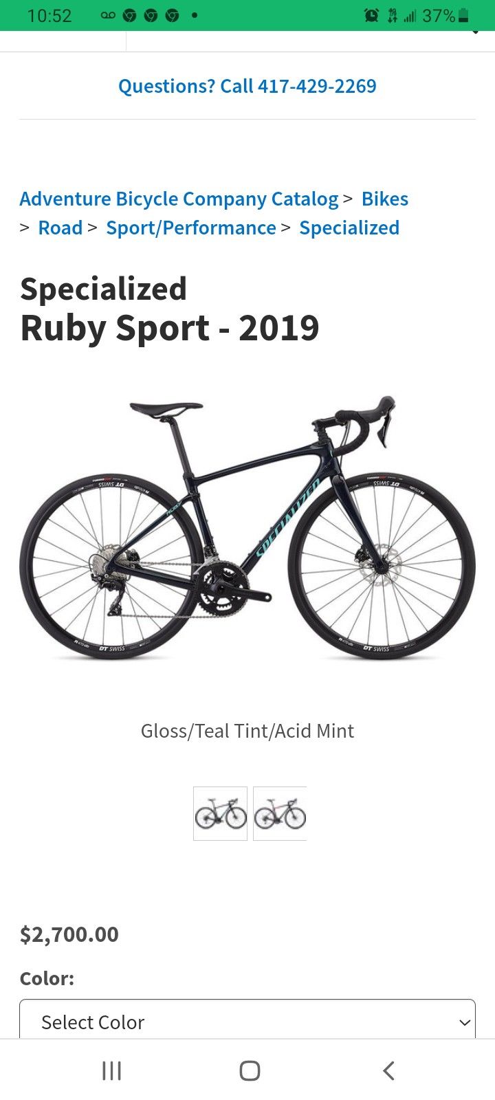 Specialized Ruby Bike 